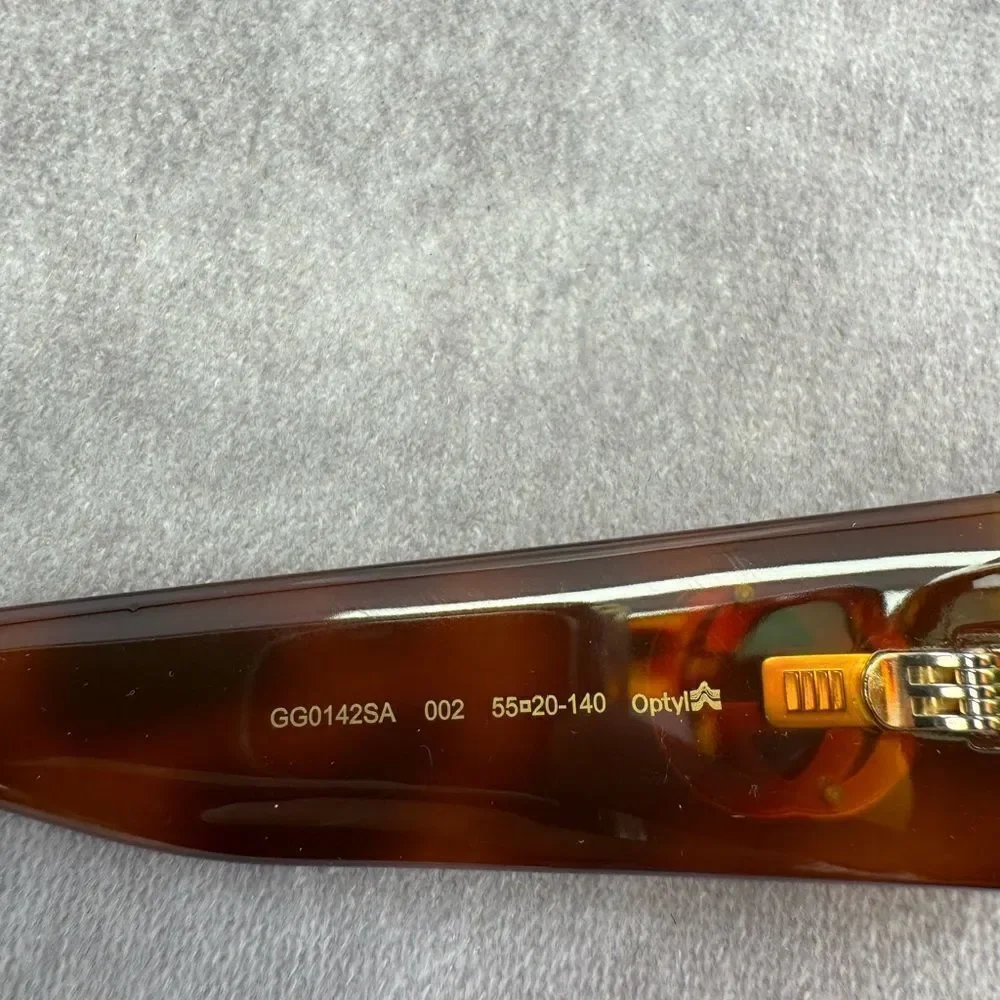 Gucci Sunglasses GG0142SA 002 Women S Havana Gucci Eyewear - Picture 7 of 11